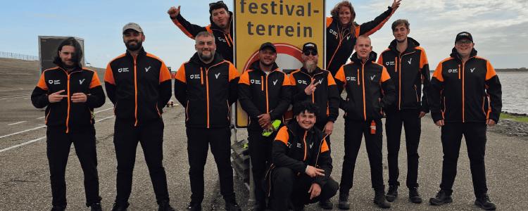 Evenementenbeveiliger | Mét pas en pit